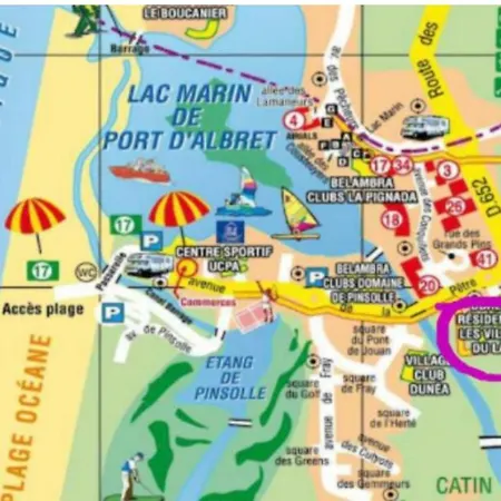 De Vieux Boucau Hébergement de vacances *